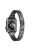 For Apple Watch Series 10 42mm / 9 8 7 41mm / 6 5 4 SE SE (2022) SE (2023) 40mm / 3 2 1 38mm Smart Watch Metal Strap Rhinestone Decor Replacement Wristband - Black