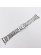 For Apple Watch Series 10 42mm / 9 8 7 41mm / 6 5 4 SE SE (2022) SE (2023) 40mm / 3 2 1 38mm Stainless Steel Durable Smart Watch Band Wrist Strap - Silver