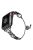 For Apple Watch Series 10 42mm / 9 8 7 41mm / 6 5 4 SE SE (2022) SE (2023) 40mm / 3 2 1 38mm Stainless Steel Stylish Hollow Out Smart Watch Band Bracelet - Black