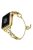 For Apple Watch Series 10 42mm / 9 8 7 41mm / 6 5 4 SE SE (2022) SE (2023) 40mm / 3 2 1 38mm Stainless Steel Stylish Hollow Out Smart Watch Band Bracelet - Gold