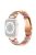 For Apple Watch Series 10 42mm / 9 8 7 41mm / 6 5 4 SE SE (2022) SE (2023) 40mm / 3 2 1 38mm Stainless Steel Watch Band Bling Rhinestone Resin Bracelet Strap Replacement - Rose Gold / Colorful