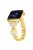 For Apple Watch Series 10 42mm / 9 8 7 41mm / 6 5 4 SE SE (2022) SE (2023) 40mm / 3 2 1 38mm Stainless Steel Watch Band Rhinestones Quicksand Wrist Strap - Gold