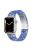 For Apple Watch Series 10 42mm / 9 8 7 41mm / 6 5 4 SE SE (2022) SE (2023) 40mm / 3 2 1 38mm Stylish 3 Beads Resin Strap Replacement Smart Watch Band - Dark Blue