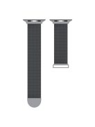 For Apple Watch Series 10 42mm / 9 8 7 41mm / 6 5 4 SE SE (2022) SE (2023) 40mm / 3 2 1 38mm Stylish Milanese Fine Mesh Metal Smart Watch Band Wrist Strap with Mini Buckle - Blue / Grey