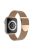 For Apple Watch Series 10 42mm / 9 8 7 41mm / 6 5 4 SE SE (2022) SE (2023) 40mm / 3 2 1 38mm Stylish Milanese Fine Mesh Metal Smart Watch Band Wrist Strap with Mini Buckle - Rose Gold