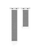 For Apple Watch Series 10 42mm / 9 8 7 41mm / 6 5 4 SE SE (2022) SE (2023) 40mm / 3 2 1 38mm Stylish Milanese Fine Mesh Metal Smart Watch Band Wrist Strap with Mini Buckle - Silver