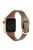 For Apple Watch Series 10 42mm / 9 8 7 41mm / 6 5 4 SE SE (2022) SE (2023) 40mm / 3 2 1 38mm T-Shaped Watch Strap Genuine Leather Wrist Band - Grey Brown