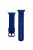 For Apple Watch Series 10 42mm / 9 8 7 41mm / 6 5 4 SE SE (2022) SE (2023) 40mm / 3 2 1 38mm Textured Silicone Smart Watch Band Wrist Strap Replacement - Blue