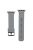 For Apple Watch Series 10 42mm / 9 8 7 41mm / 6 5 4 SE SE (2022) SE (2023) 40mm / 3 2 1 38mm Textured Silicone Smart Watch Band Wrist Strap Replacement - Grey