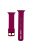 For Apple Watch Series 10 42mm / 9 8 7 41mm / 6 5 4 SE SE (2022) SE (2023) 40mm / 3 2 1 38mm Textured Silicone Smart Watch Band Wrist Strap Replacement - Red