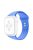 For Apple Watch Series 10 42mm / 9 8 7 41mm / 6 5 4 SE SE (2022) SE (2023) 40mm / 3 2 1 38mm Watch Band Replacement Soft Silicone Sport Strap with Double Buttons Buckle, Size S / M - Baby Blue