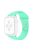 For Apple Watch Series 10 42mm / 9 8 7 41mm / 6 5 4 SE SE (2022) SE (2023) 40mm / 3 2 1 38mm Watch Band Replacement Soft Silicone Sport Strap with Double Buttons Buckle, Size S / M - Mint Green