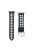 For Apple Watch Series 10 42mm / 9 8 7 41mm / 6 5 4 SE SE (2022) SE (2023) 40mm / 3 2 1 38mm Watch Strap Woven Genuine Leather Watch Band Quick Release Watchband with Buckle - Black / White