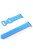 For Apple Watch Series 10 42mm / 9 8 7 41mm / 6 5 4 SE SE (2022) SE (2023) 40mm / 3 2 1 38mm Woven Texture Adjustable Wristband Silicone Smart Watch Strap - Blue