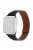 For Apple Watch Series 10 42mm / 9 8 7 41mm / 6 5 4 SE SE (2022) SE (2023) 40mm / 3 2 1 38mm, Dual-Color Magnetic Watch Band Quick Release Genuine Leather Watch Strap - Cedar Green