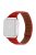 For Apple Watch Series 10 42mm / 9 8 7 41mm / 6 5 4 SE SE (2022) SE (2023) 40mm / 3 2 1 38mm, Dual-Color Magnetic Watch Band Quick Release Genuine Leather Watch Strap - Red