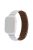 For Apple Watch Series 10 42mm / 9 8 7 41mm / 6 5 4 SE SE (2022) SE (2023) 40mm / 3 2 1 38mm, Genuine Leather Magnetic Watchband Replacement Watch Strap - White