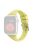 For Apple Watch Series 10 42mm / 9 8 7 41mm / SE (2023) SE (2022) SE 6 5 4 40mm / 3 2 1 38mm Band Soft Silicone Watch Strap - Milk Yellow