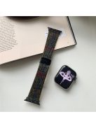 For Apple Watch Series 10 42mm / 9 8 7 41mm / SE (2023) SE (2022) SE 6 5 4 40mm / 3 2 1 38mm Magnetic Buckle Woolen Strap - Multi-Color