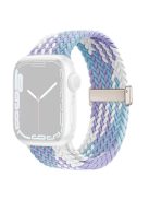 For Apple Watch Series 10 42mm / 9 8 7 41mm / SE (2023) SE (2022) SE 6 5 4 40mm / 3 2 1 38mm Nylon Strap Replacement -  Aurora