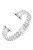 For Apple Watch Series 10 42mm / 9 8 7 41mm / SE (2023) SE (2022) SE 6 5 4 40mm / 3 2 1 38mm Replacement Strap Rhinestone Decor Zinc Alloy Watch Band - Silver