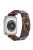 For Apple Watch Series 10 42mm / 9 8 7 41mm / SE (2023) SE (2022) SE 6 5 4 40mm / 3 2 1 38mm Resin Blocks Strap - Tortoiseshell