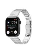 For Apple Watch Series 10 42mm / 9 8 7 41mm / SE (2023) SE (2022) SE 6 5 4 40mm / 3 2 1 38mm Stainless Steel Smartwatch Strap Band - Silver