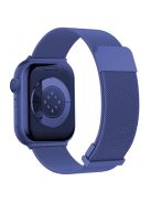 For Apple Watch Series 10 42mm / 9 8 7 41mm / SE (2023) SE (2022) SE 6 5 4 40mm / 3 2 1 38mm Stainless Steel Watch Strap - Blue