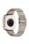 For Apple Watch Series 10 42mm / 9 8 7 41mm / SE (2023) SE (2022) SE 6 5 4 40mm / 3 2 1 38mm Titanium Alloy Strap 5-Bead - Titanium Grey