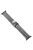 For Apple Watch Series 10 42mm / 9 8 7 41mm / SE (2023) SE (2022) SE 6 5 4 40mm / 3 2 1 38mm Titanium Alloy Watch Band Turtleback Clasp - Grey