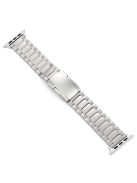 For Apple Watch Series 10 42mm / 9 8 7 41mm / SE (2023) SE (2022) SE 6 5 4 40mm / 3 2 1 38mm Titanium Alloy Watch Band Turtleback Clasp - Titanium