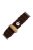 For Apple Watch Series 10 42mm / 9 8 7 41mm / SE (2023) SE (2022) SE 6 5 4 40mm / 3 2 1 38mm Velvet Cotton Watch Band - Brown