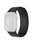 For Apple Watch Series 10 42mm / 9 8 7 41mm / SE (2023) SE (2022) SE 6 5 4 40mm / 3 2 1 38mm Watch Band Silicone Magnetic Strap - Black