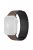 For Apple Watch Series 10 42mm / 9 8 7 41mm / SE (2023) SE (2022) SE 6 5 4 40mm / 3 2 1 38mm Watch Band Silicone Magnetic Strap - Chocolate+Balck