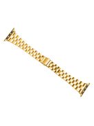 For Apple Watch Series 10 42mm / 9 8 7 41mm / SE (2023) SE (2022) SE 6 5 4 40mm / 3 2 1 38mm Watch Band Stainless Steel - Gold