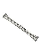 For Apple Watch Series 10 42mm / 9 8 7 41mm / SE (2023) SE (2022) SE 6 5 4 40mm / 3 2 1 38mm Watch Band Stainless Steel - Titanium