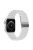 For Apple Watch Series 10 42mm / 9 8 7 41mm / SE (2023) SE (2022) SE 6 5 4 40mm / 3 2 1 38mm Watch Strap Replacement Silicone Band - White