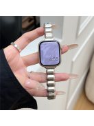 For Apple Watch Series 10 42mm / 9 8 7 41mm / SE (2023) SE (2022) SE 6 5 4 40mm / 3 2 1 38mm Watch Strap Zinc Alloy Band - Starlight