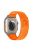 For Apple Watch Series 10 42mm / 9 8 7 41mm / SE (2023) SE (2022) SE 6 5 4 40mm / 3 2 1 38mm Wrist Strap Nylon Watch Band - Orange