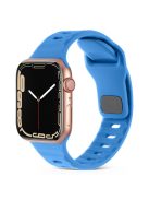 For Apple Watch Series 10 46mm / Ultra 2 / Ultra 49mm / 9 8 7 45mm / SE (2023) SE (2022) SE 6 5 4 44mm / 3 2 1 42mm Silicone Strap Replacement - Blue