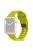 For Apple Watch Series 10 46mm / Ultra 2 / Ultra 49mm / 9 8 7 45mm / SE (2023) SE (2022) SE 6 5 4 44mm / 3 2 1 42mm Silicone Strap Replacement - Fluorescent Green