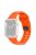 For Apple Watch Series 10 46mm / Ultra 2 / Ultra 49mm / 9 8 7 45mm / SE (2023) SE (2022) SE 6 5 4 44mm / 3 2 1 42mm Silicone Strap Replacement - Orange