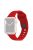 For Apple Watch Series 10 46mm / Ultra 2 / Ultra 49mm / 9 8 7 45mm / SE (2023) SE (2022) SE 6 5 4 44mm / 3 2 1 42mm Silicone Strap Replacement - Red