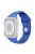 For Apple Watch Series 10 46mm / Ultra 2 Ultra 49mm /  Series 9 8 7 45mm / 6 5 4 SE (2023) SE (2022) SE 44mm / 3 2 1 42mm Adjustable Watch Strap Silicone Wrist Band (Lengthen Size) - Sea Blue