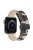 For Apple Watch Series 10 46mm / Ultra 2 Ultra 49mm /  Series 9 8 7 45mm / 6 5 4 SE (2023) SE (2022) SE 44mm / 3 2 1 42mm Camouflage Silicone Watch Band Magnetic Buckle Strap - Khaki