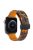 For Apple Watch Series 10 46mm / Ultra 2 Ultra 49mm /  Series 9 8 7 45mm / 6 5 4 SE (2023) SE (2022) SE 44mm / 3 2 1 42mm Camouflage Silicone Watch Band Magnetic Buckle Strap - Yellow