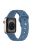 For Apple Watch Series 10 46mm / Ultra 2 Ultra 49mm /  Series 9 8 7 45mm / 6 5 4 SE (2023) SE (2022) SE 44mm / 3 2 1 42mm Football Pattern Watch Band Silicone Watch Strap - Blue