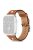 For Apple Watch Series 10 46mm / Ultra 2 Ultra 49mm /  Series 9 8 7 45mm / 6 5 4 SE (2023) SE (2022) SE 44mm / 3 2 1 42mm Genuine Cow Leather Band Rivet Decor Strap - Brown