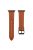 For Apple Watch Series 10 46mm / Ultra 2 Ultra 49mm /  Series 9 8 7 45mm / 6 5 4 SE (2023) SE (2022) SE 44mm / 3 2 1 42mm Genuine Cow Leather Watch Band - Brown