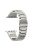 For Apple Watch Series 10 46mm / Ultra 2 Ultra 49mm /  Series 9 8 7 45mm / 6 5 4 SE (2023) SE (2022) SE 44mm / 3 2 1 42mm Hard Titanium Alloy Watch Strap - Titanium Color